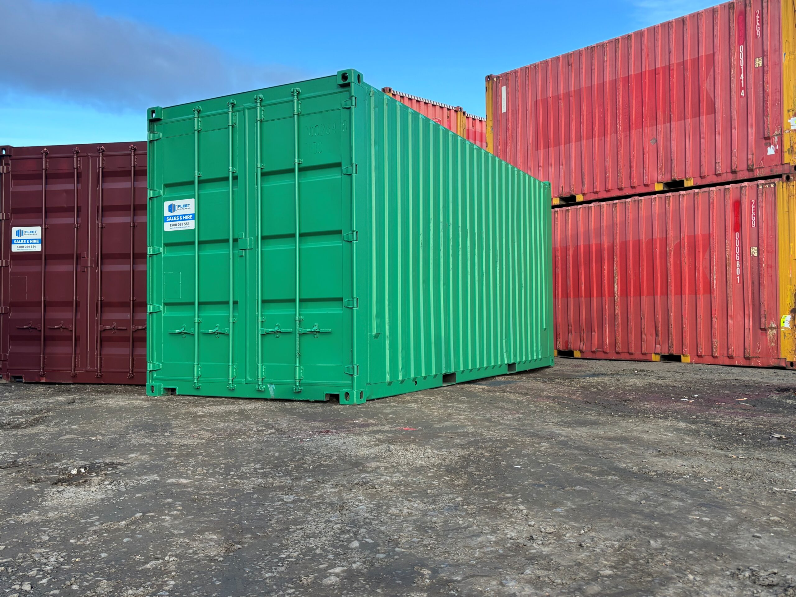 fleet shipping containers